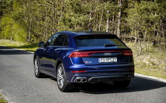 Audi SQ8 cena 375000 przebieg: 76000, rok produkcji 2019 z Wieruszów małe 352